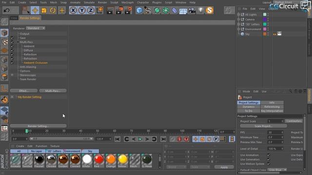 19. Setting Up The Multipass Options