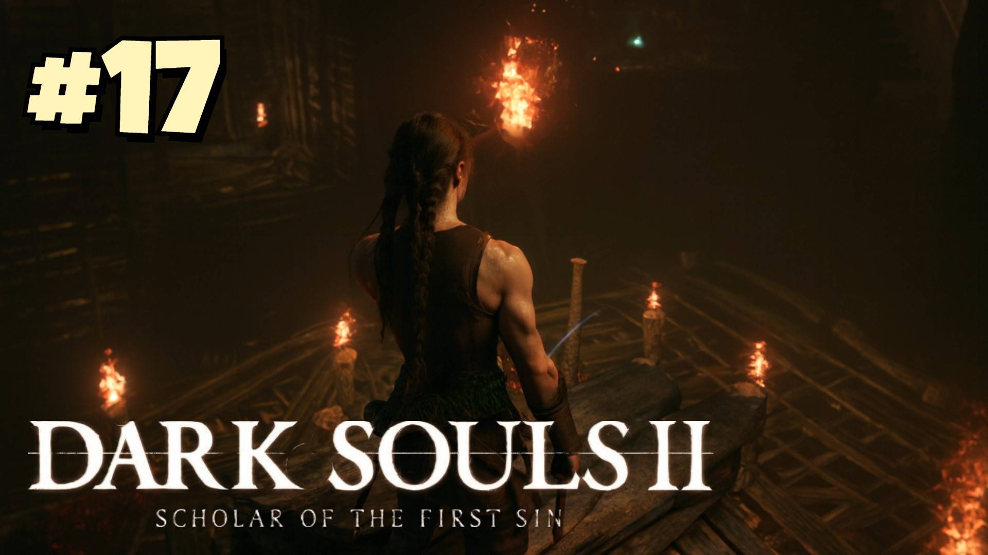 Dark Souls 2. Улучшенная графика. Прохождение 17. Помойка и Босс Гниющий  секрет.