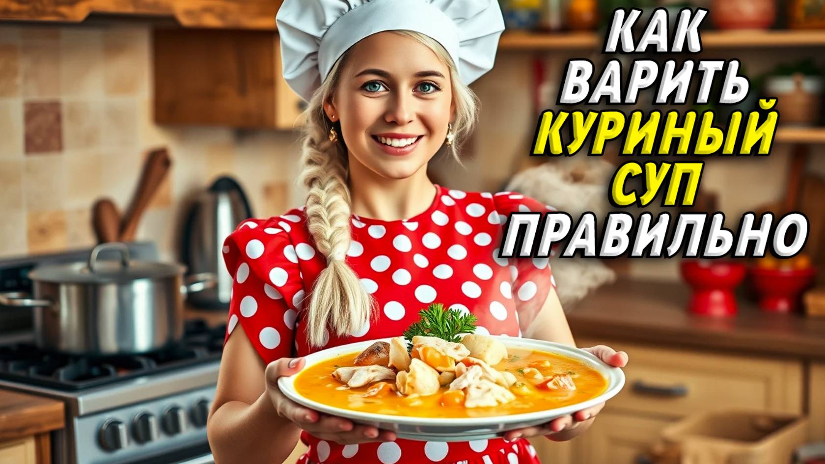Как правильно варить куриный суп