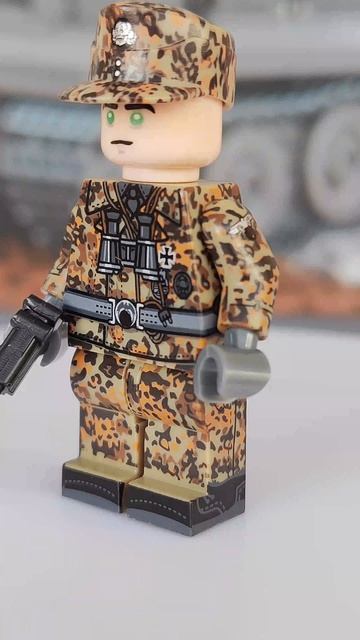 Lego WW2. Кастомная минифигурка AliExpress