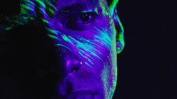 Neon Dancing Man