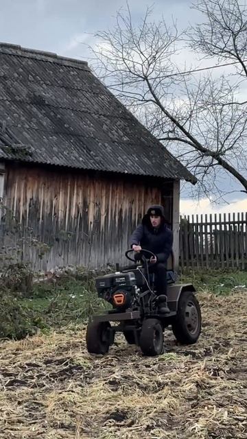 Самодельный трактор 