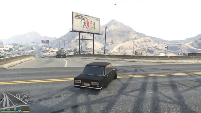 Восстановил заброшенную жигу разбил и оставил в лесу #gta5