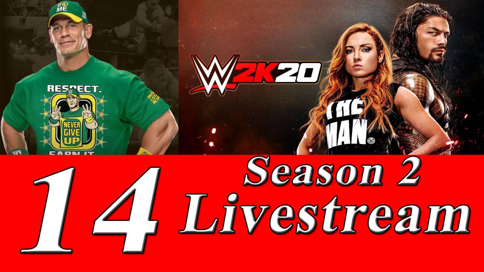 Соревновательный стрим By Captain Miller (WWE 2K20) №14 [SEASON 2]