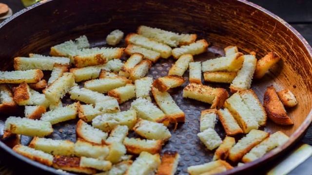 Пшеничные гренки