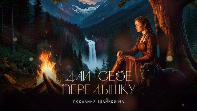 ОТПУСТИ СВОЮ ТРЕВОГУ. ДАЙ СЕБЕ ПЕРЕДЫШКУ. Послание Великой Ма