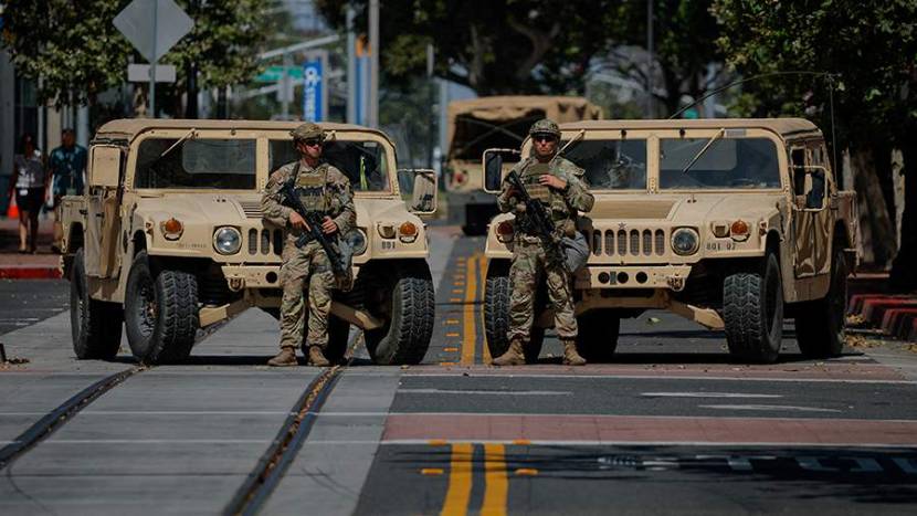 Вэнс допустил применение Трампом закона о восстании для порядка в США