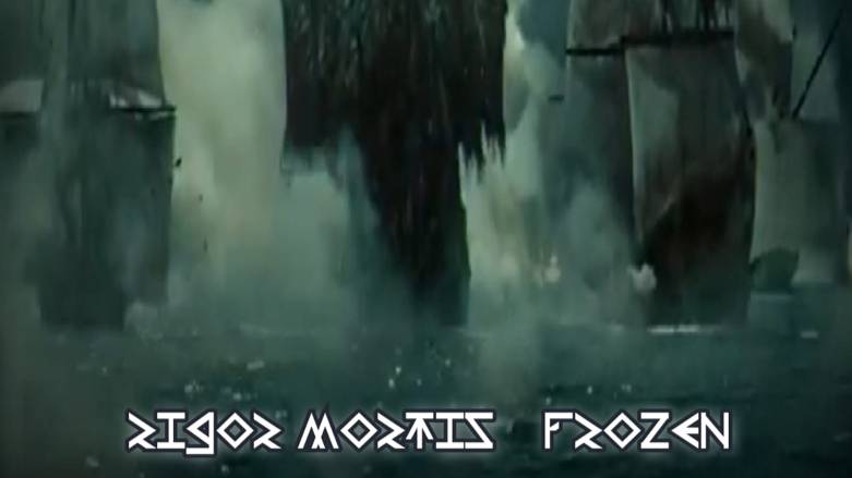 STM - F R O Z E N | LYRICS VIDEO (RIGOR MORTIS Project ) #death #doom #metal #postmetaldoom