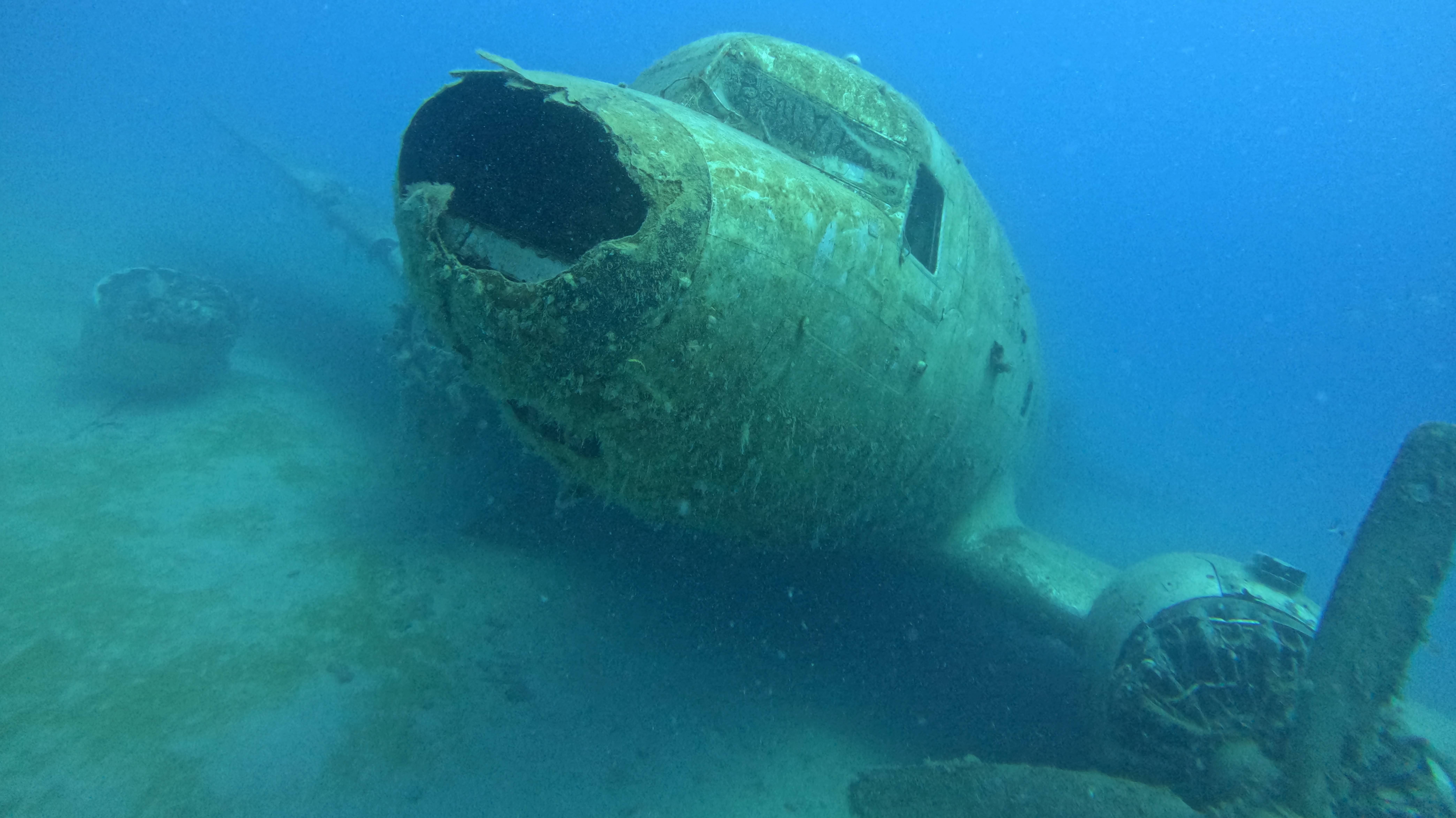 рэк Дуглас, рэк самолет, Douglas DC-3, C-47 «Dakota», 2024,  дайвинг в Турции
