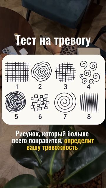Расшифровка в описании тест тревога
