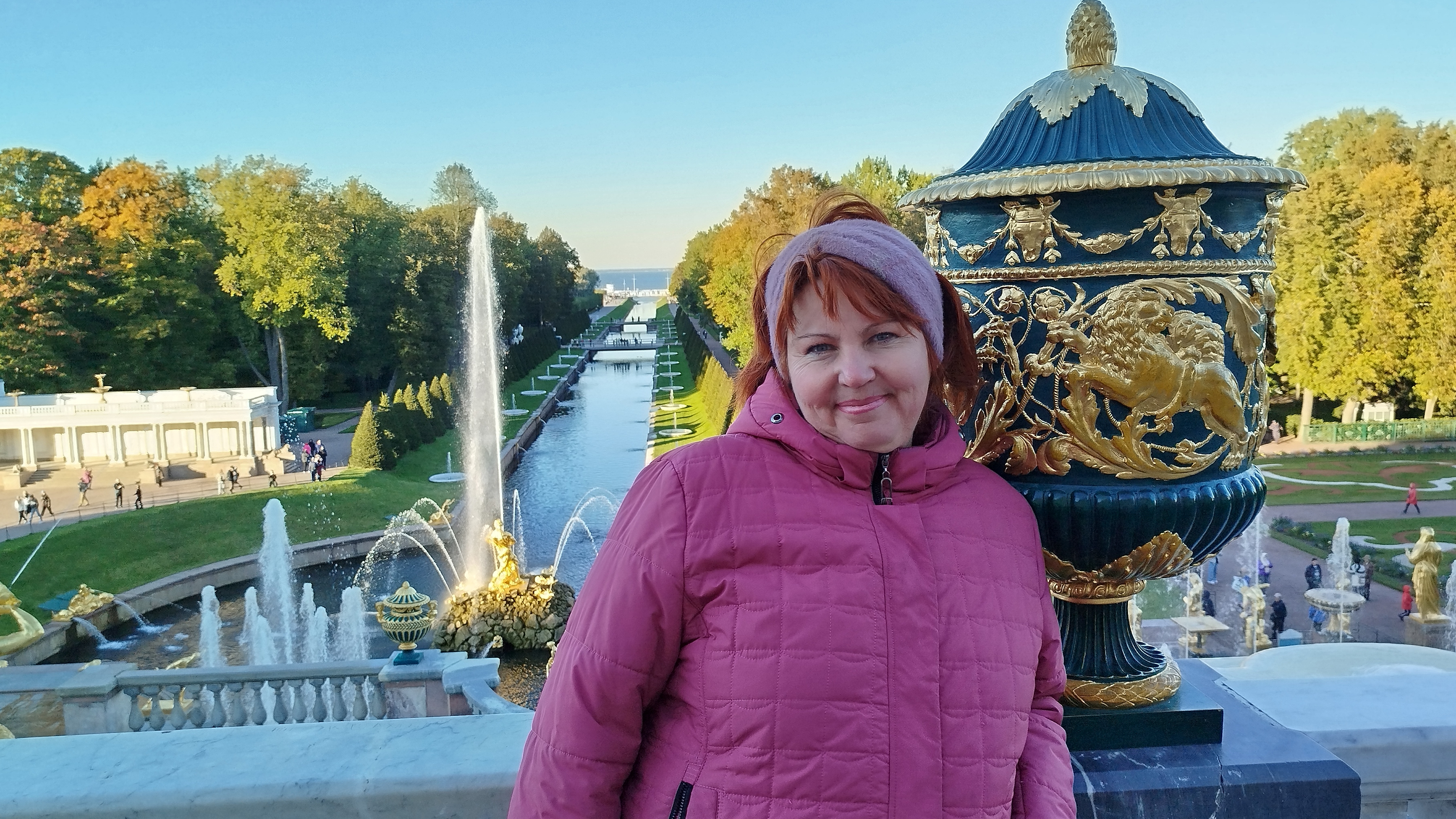 Поездка в Петергоф.Часть вторая