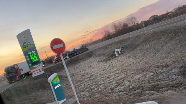 На трассе Амур попали в зиму после осеннего Хабаровска!!!