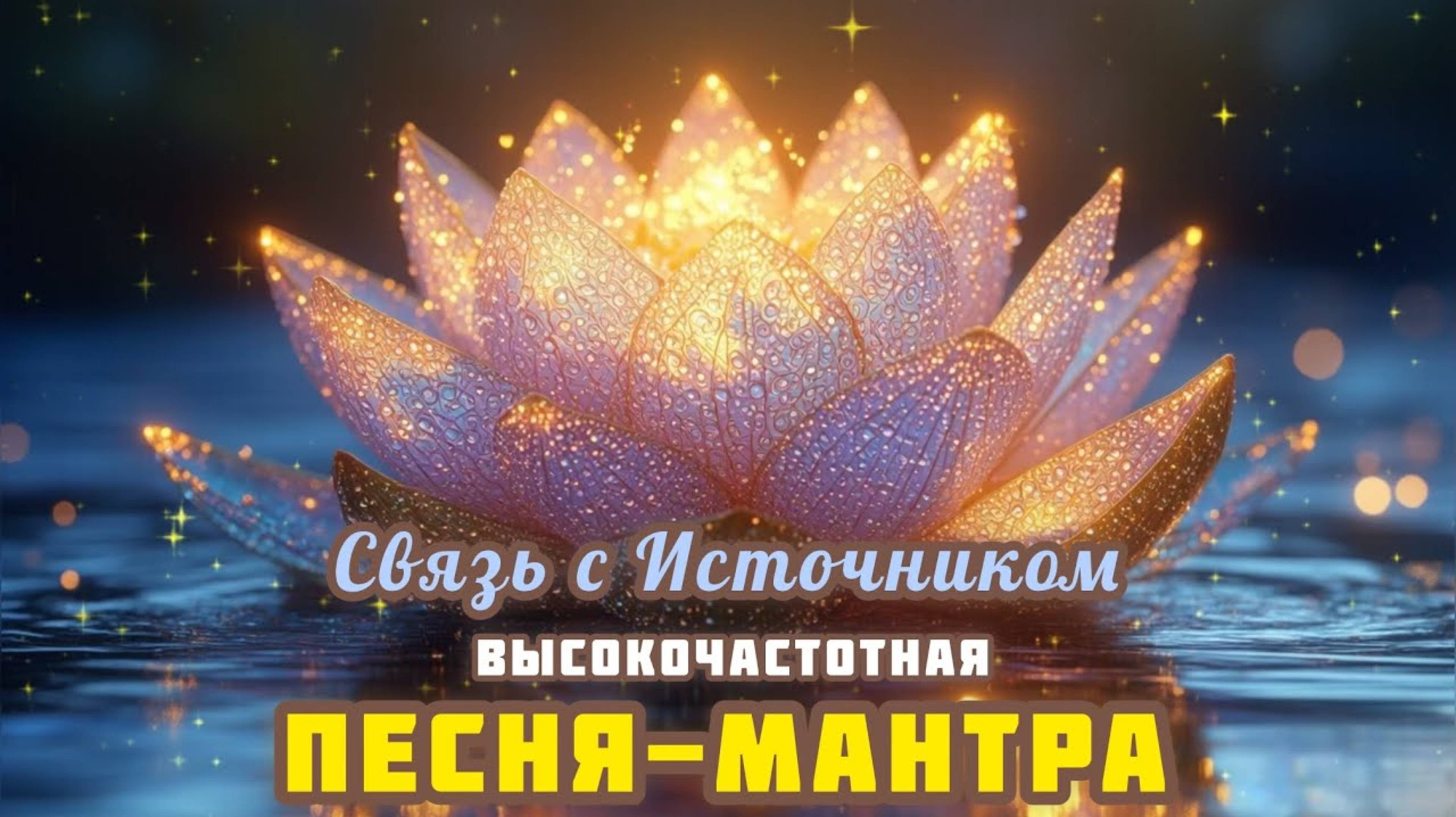 Песня-Мантра помогающая выйти на Высокую Частоту Вибраций 