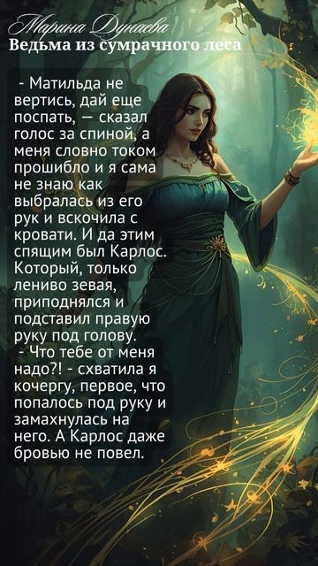 Ведьма из сумрачного леса