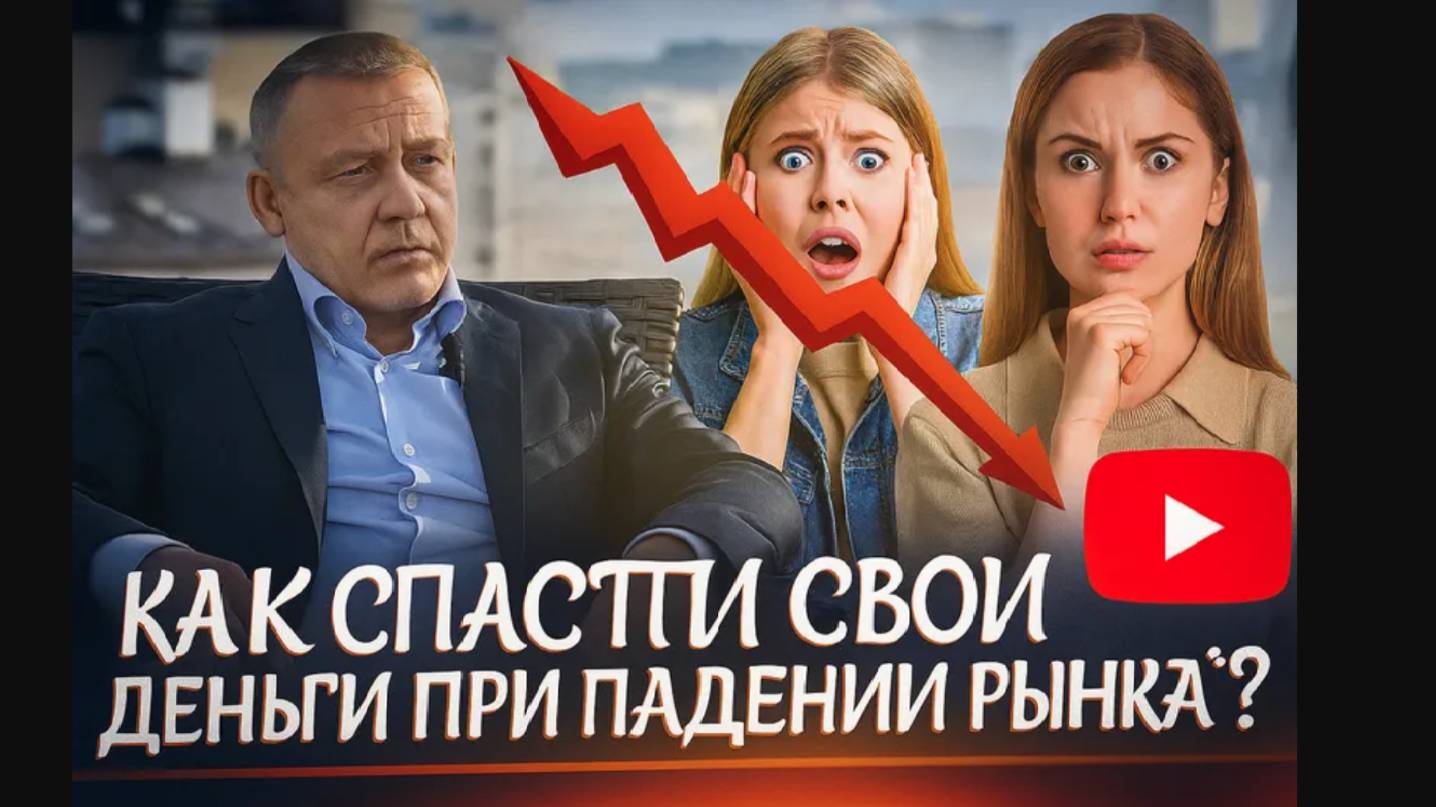 Как спасти свои деньги при падении рынка акций?