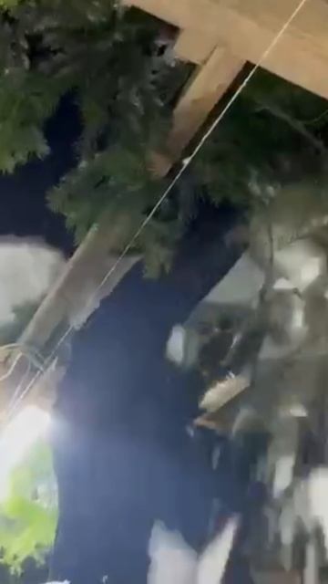 Сукку в Омске засыпало снегом.