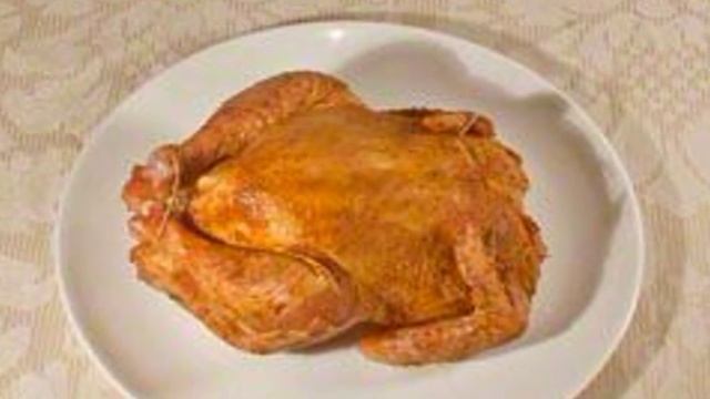 Курица в рукаве
