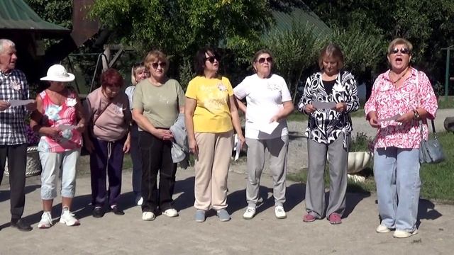 В Рамках Дня пожилого человека-Золотая осень.