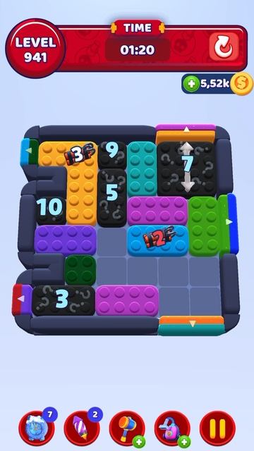 Color Block Jam 941 Уровень