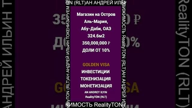 AN ANDREY ILYIN RealityTON (RLT)