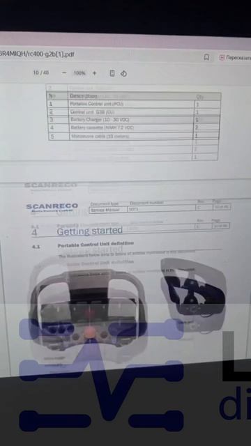 SCANRECO RC400. Сервис-мануал. 48 стр.