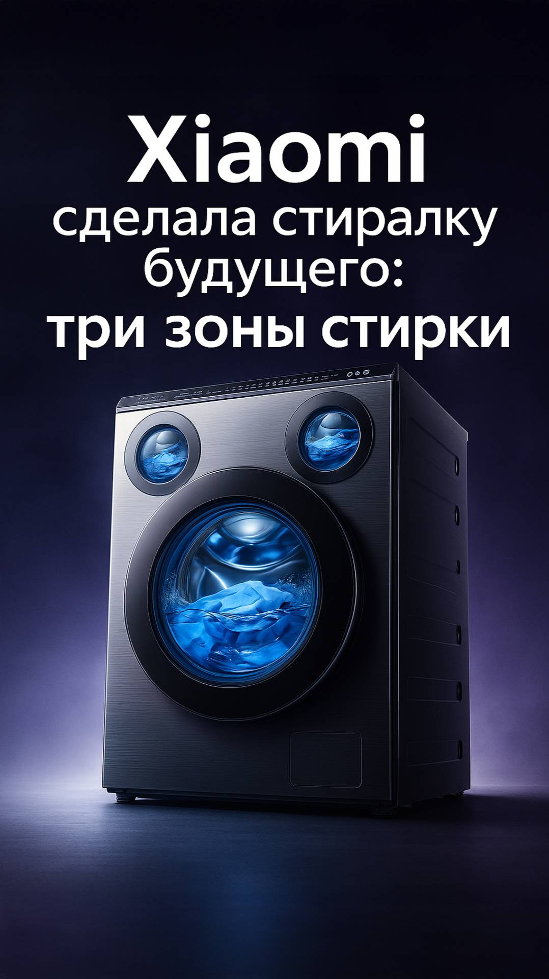 Mijia Three-Zone Pro: умная стирка по зонам, электролиз и HyperConnect