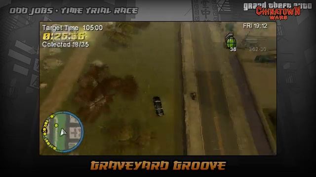 GTA Chinatown Wars - Walkthrough - Time Trial Race - Graveyard Groove