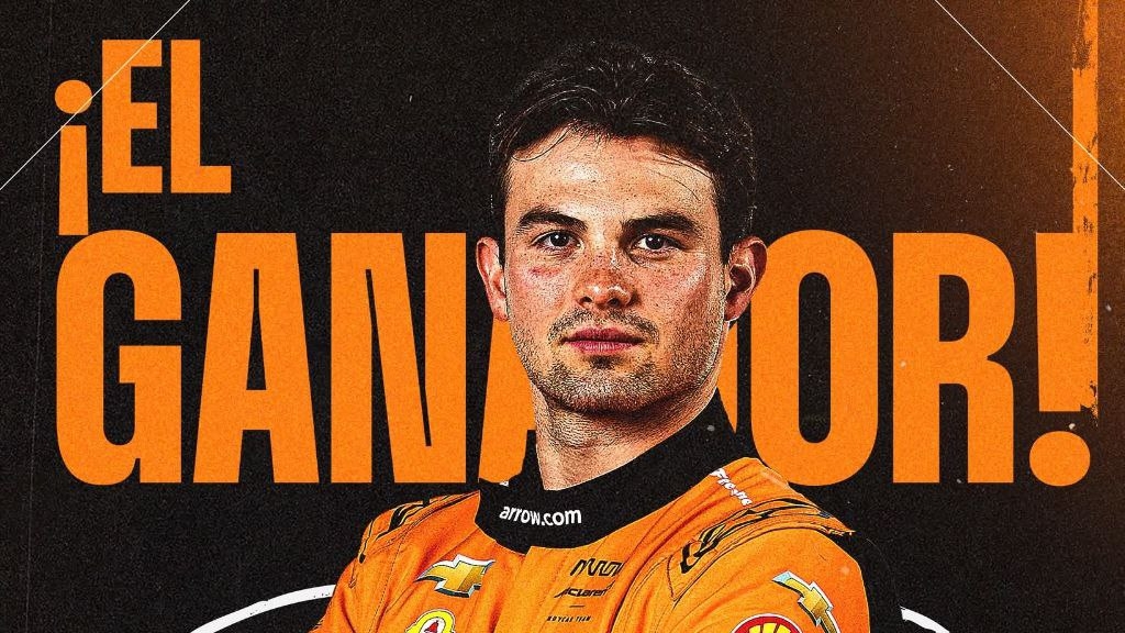 Pato O'Ward 100th Start Victori 2025' - Iowa Speedway IndyCar