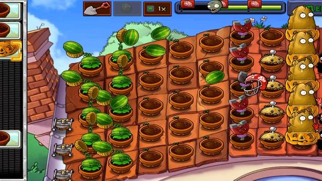 Прохождение всех мини-игр в игре «Plants Vs Zombies» (часть 1).