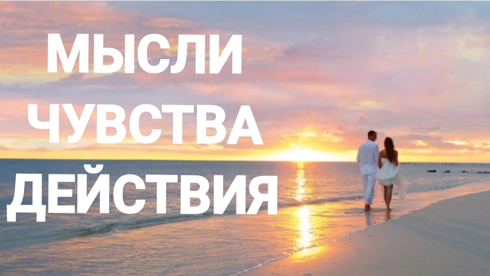МЫСЛИ ЧУВСТВА ДЕЙСТВИЯ