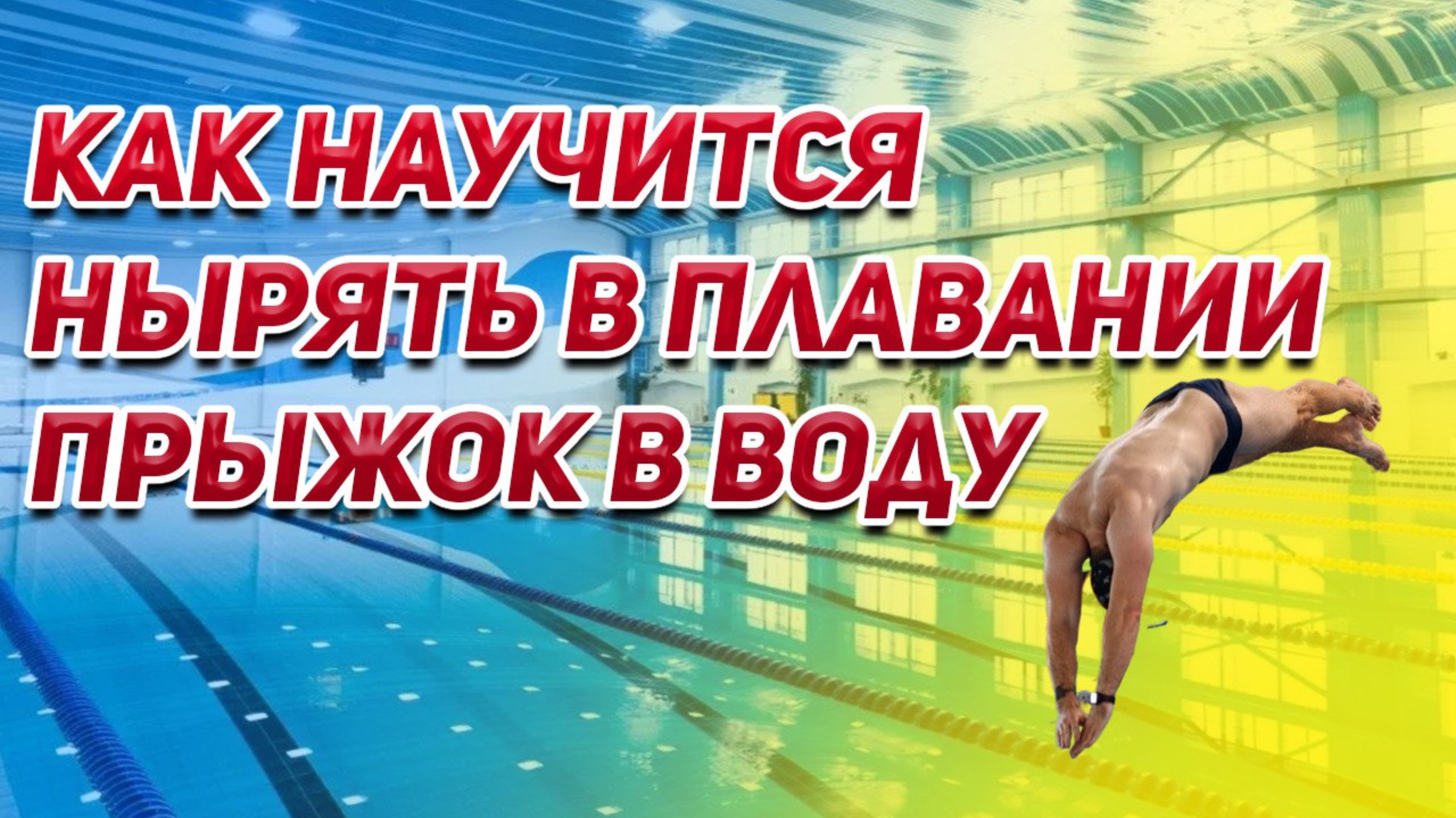 КАК НАУЧИТЬСЯ НЫРЯТЬ В ПЛАВАНИИ. ПРЫЖОК В ВОДУ🐛