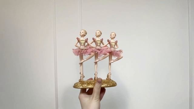 Декоративная фигура ТАНЕЦ МАЛЕНЬКИХ БАЛЕРИН, полистоун, 21 см, D45481