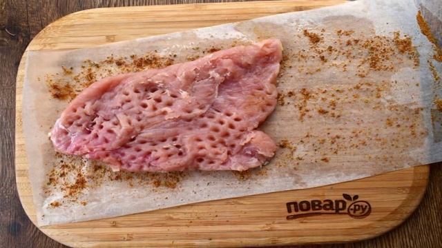 Пряный картофельный салат с курицей