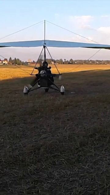 взлёт на дельталёте