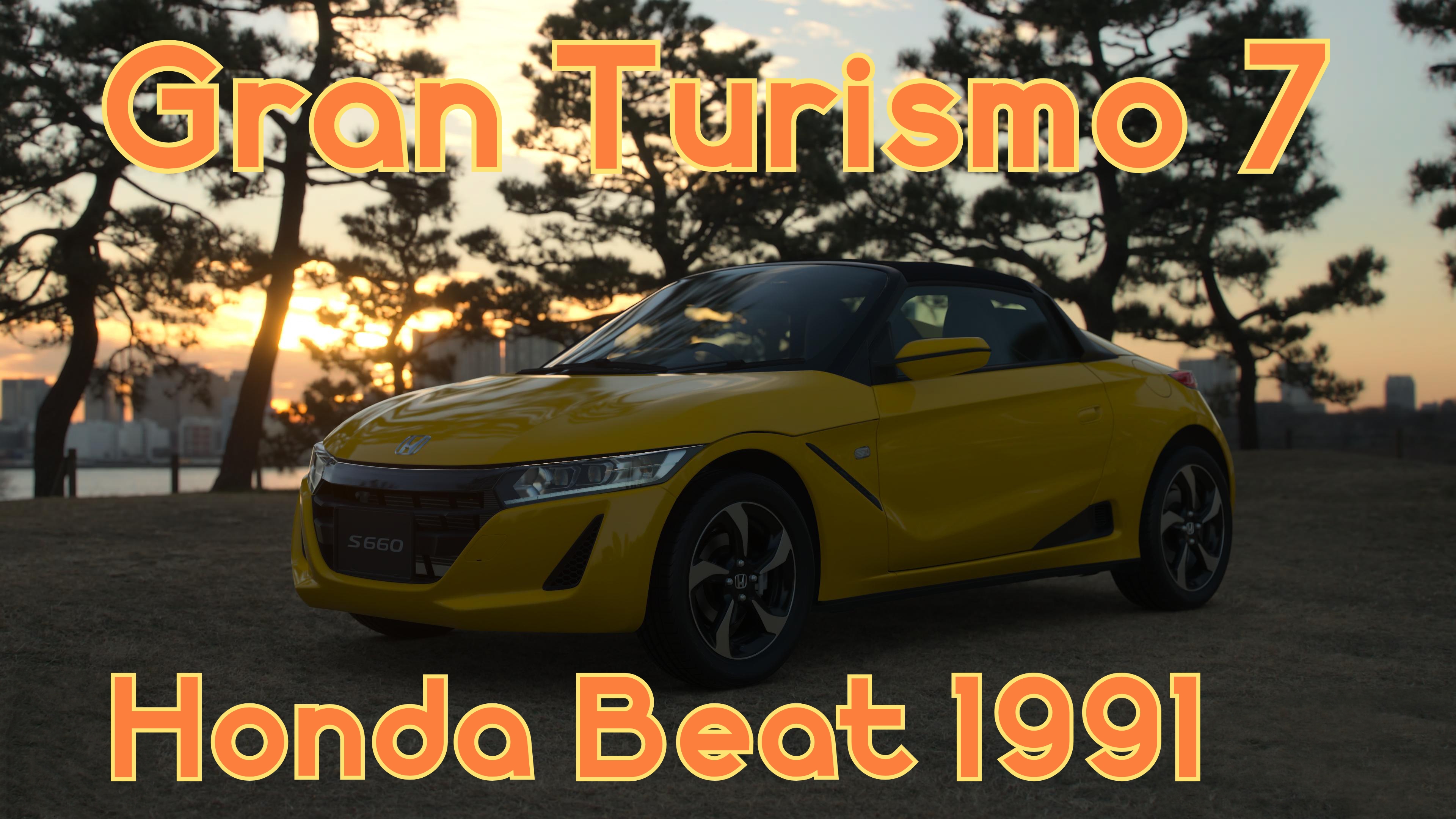 Honda Beat 1991: Кей-Кар с Большим Сердцем в Gran Turismo 7