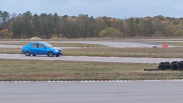 Renault Logan AIRFrance АСК Вираж 11.10.2025. Нарезка с трибун