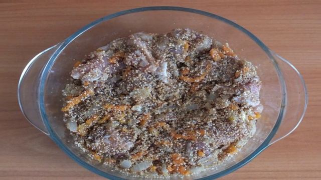 Пшеничная каша с курицей