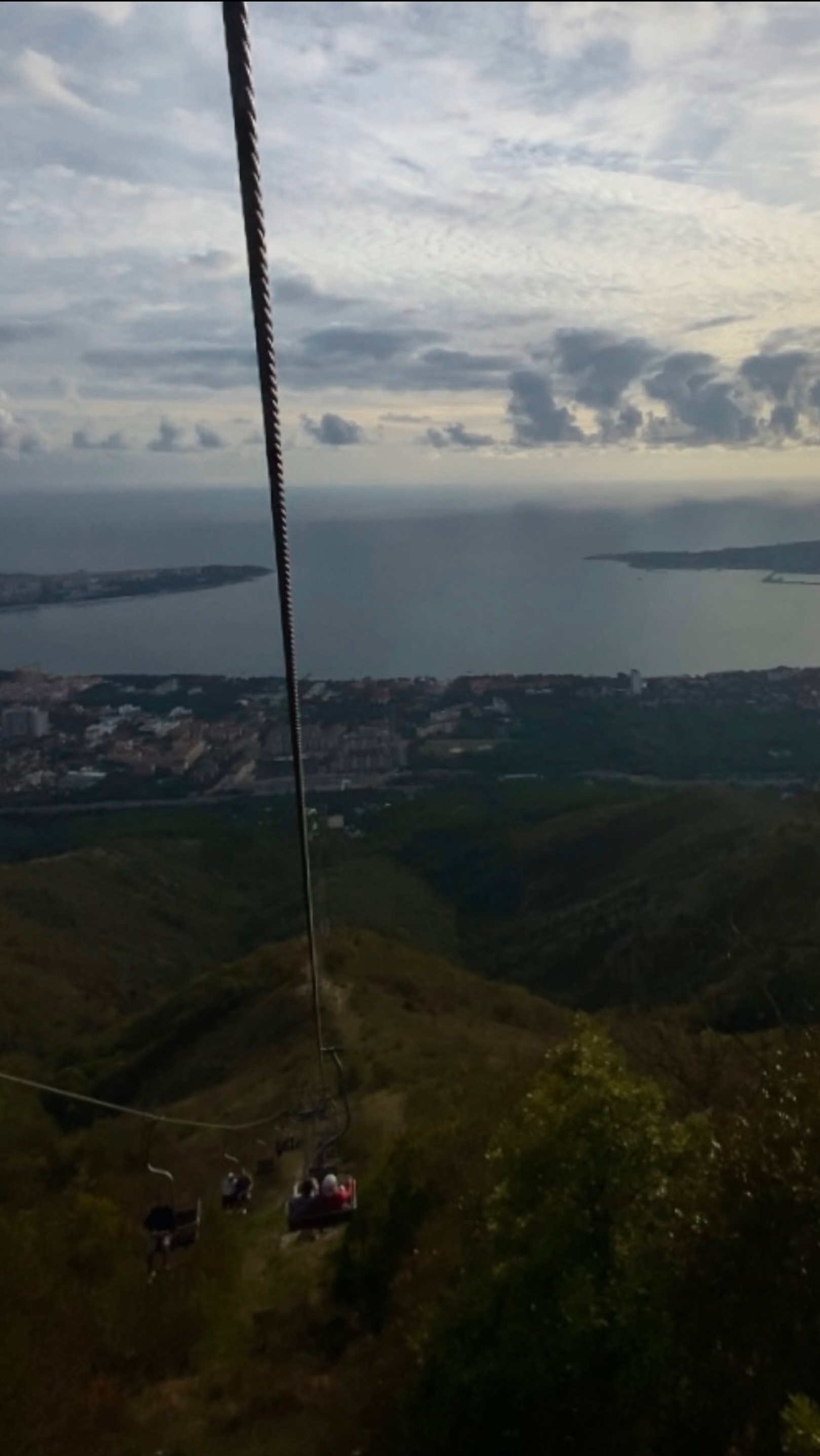 Геленджик, подъем на канатной дороге 🚠