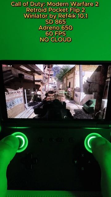 Call Of Duty Modern Warfare 2 на андроид  Winlator V10.1 Retroid Pocket Flip 2 #winlator #codmw2