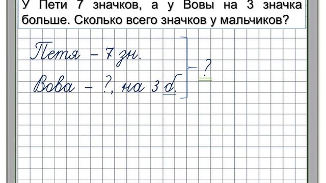 Решение задач с составлением выражения