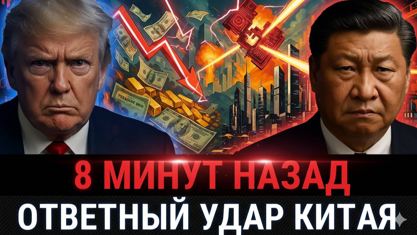 Торговое вымогательство Трампа провалилось ответ на новые тарифы Китай СБРОСИЛ облигации США