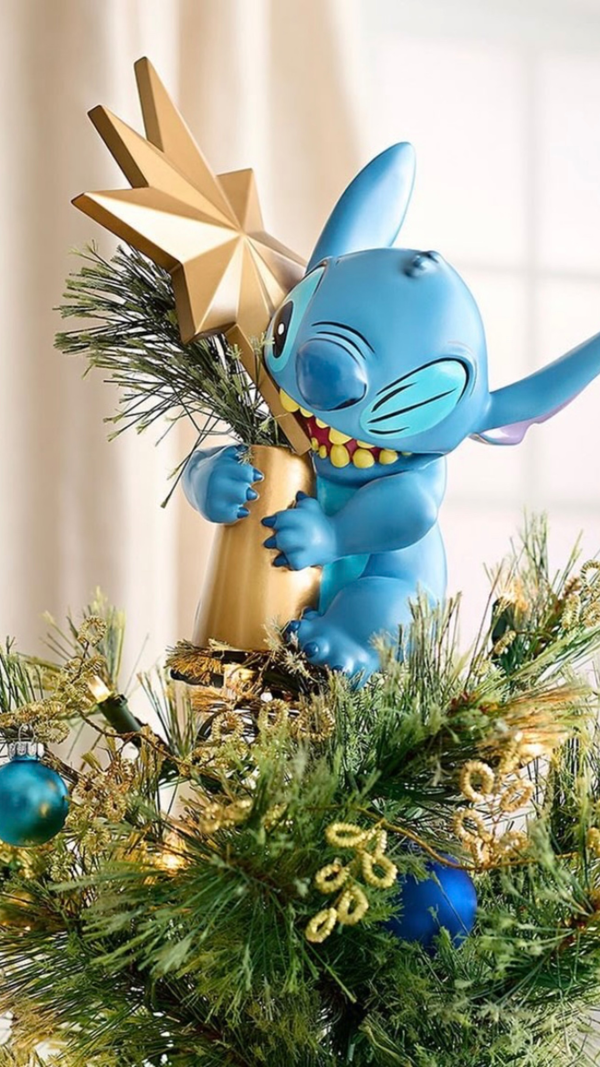 Верхушка на ёлку Стич, Enesco, Disney