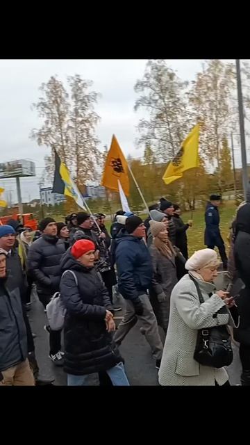 Мы Русские - с нами Бог. Крестный ход в Челябинске. 12 октября 2025 год