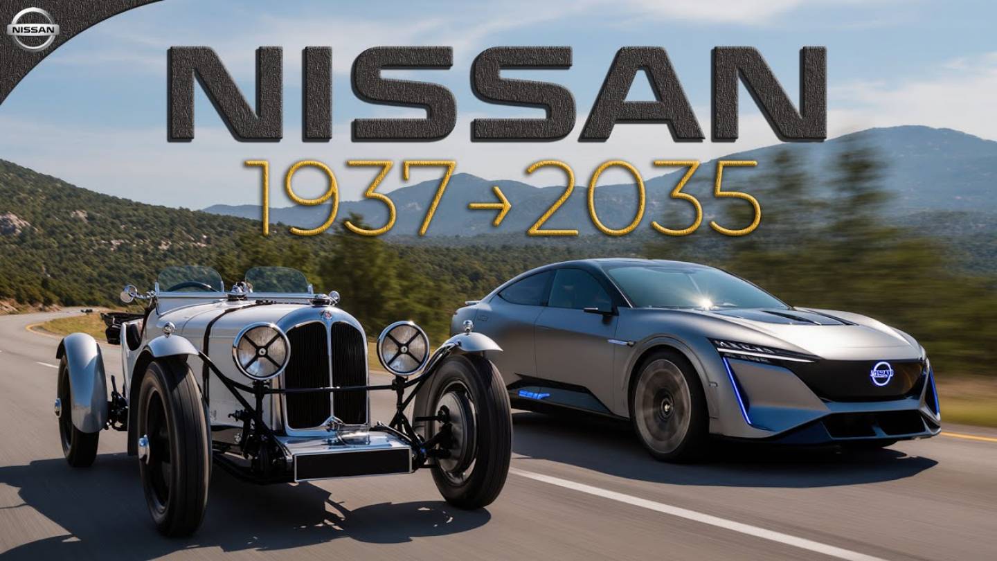 Nissan Car 1937-2035 История трансформации автомобиля #Technoyarus