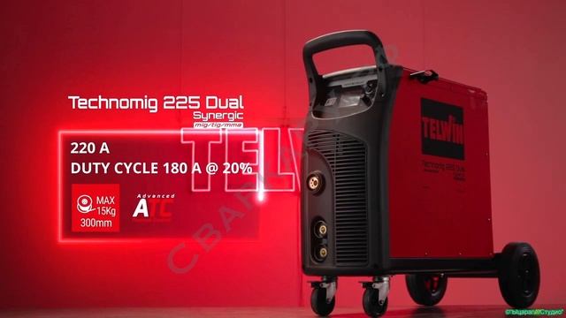 Полуавтомат для MIG-MAG сварки Telwin Technomig Dual Synergic Обзор линеики
