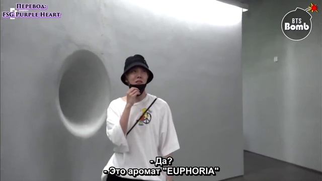 BANGTAN BOMB EP.757 Джей-Хоуп посетил HYBE INSIGHT RUS SUB FSG Purple Heart