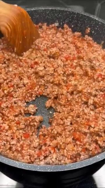 Простой рецепт ленивой лазаньи 🥘