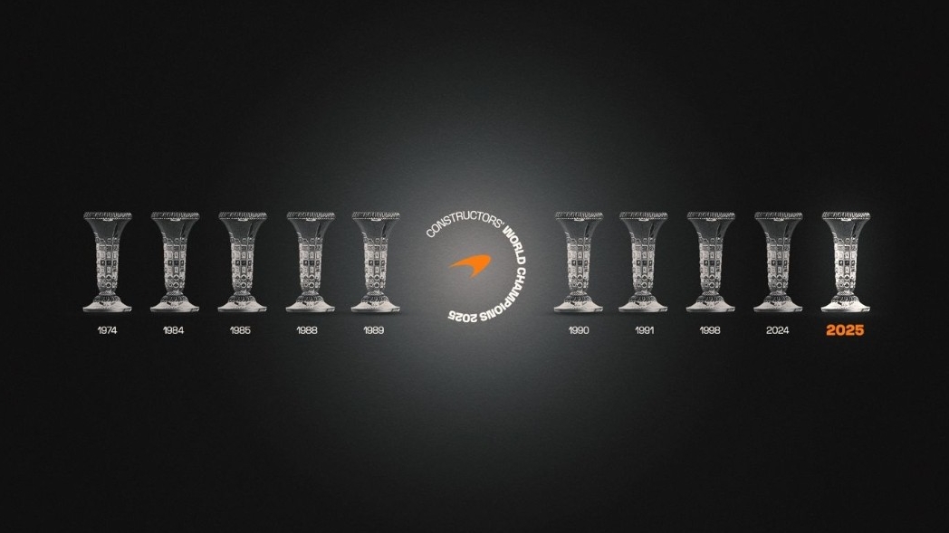 10 Constructor Cups McLaren Animation