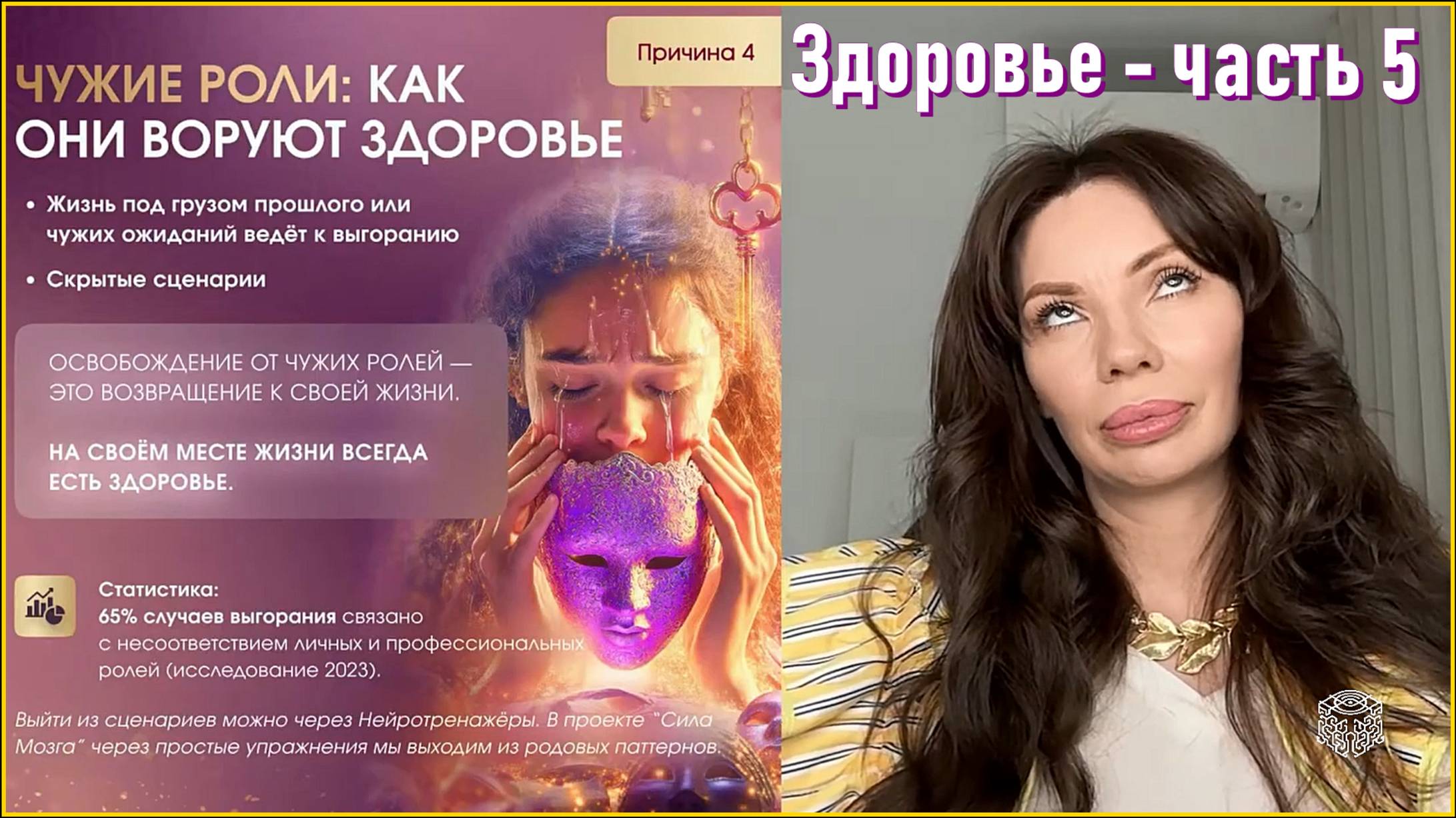 Здоровье - часть 5. Чужие роли: как они воруют здоровье?