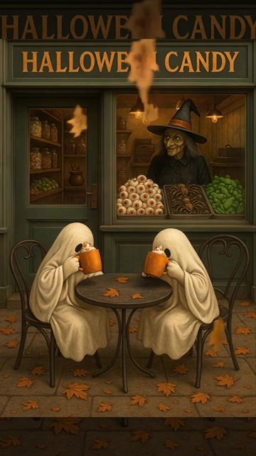 Halloween кафе